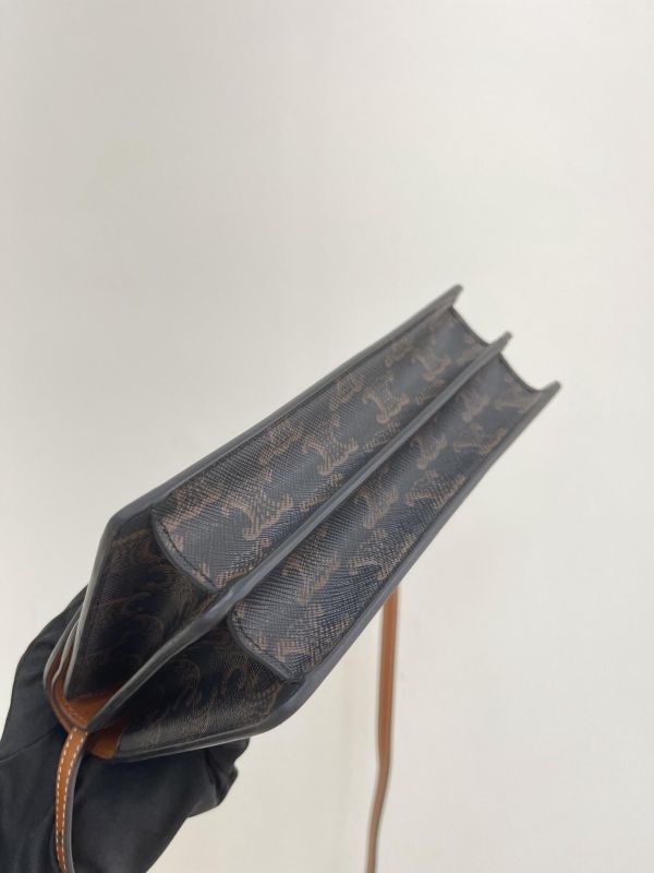 【95成新】CELINE TRIOMPHE凱旋門 STRAP WOC 