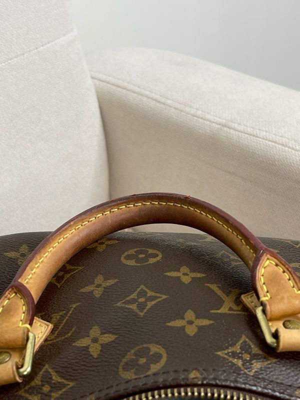 【分期0利率】LV SPEEDY 30 經典Monogram手提波士頓包【8成新】 