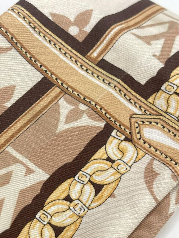 【9成新】LV Monogram Confidential 長絲巾 