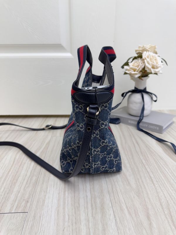 【9成新】GUCCI GIGLIO 緹花托特包 
