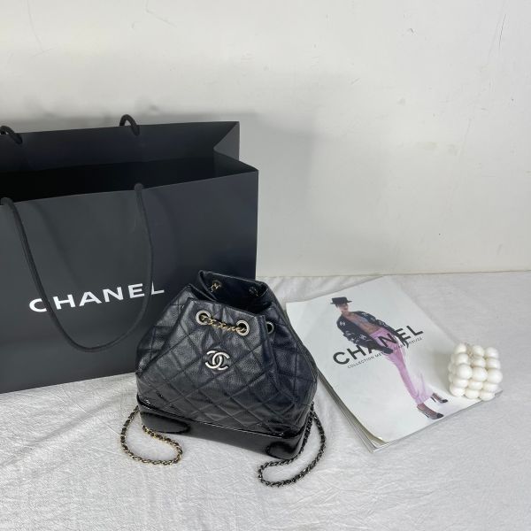 【12期0利率】CHANEL Gabrielle 後背包【18年4月台灣購證】【9成新】 