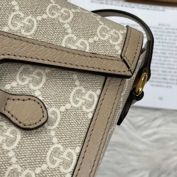 Gucci 馬銜扣 1955 迷你包【9成新】 