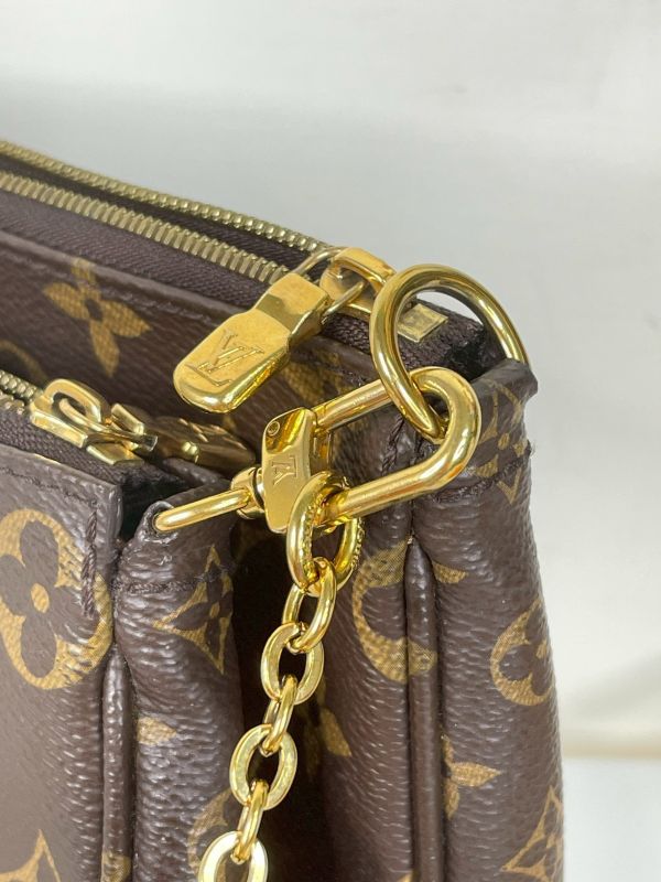 【分期0利率】LV Multi Pochette Accessoires【95成新】 