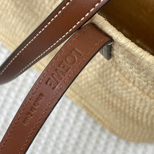 【12期0利率】LOEWE 手提肩背草編包【9成新】 