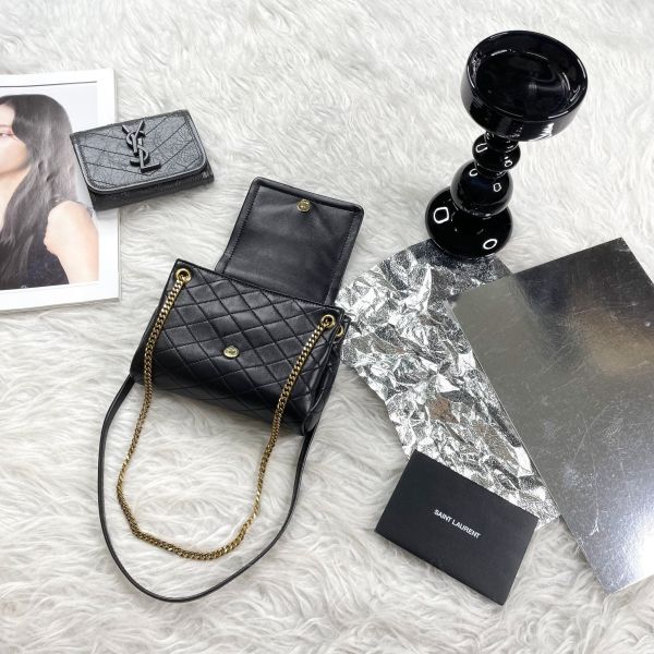 【12期0利率】YSL  NOLITA 迷你鍊包【95成新】 