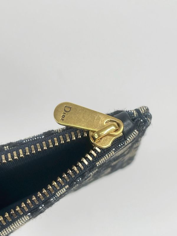 【9成新】DIOR Saddle 長型鏈帶銀包 