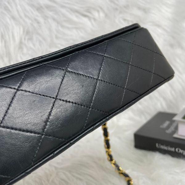 【12期0利率】Chanel VTG  Mini 書包釦口蓋包 19cm【9成新】 