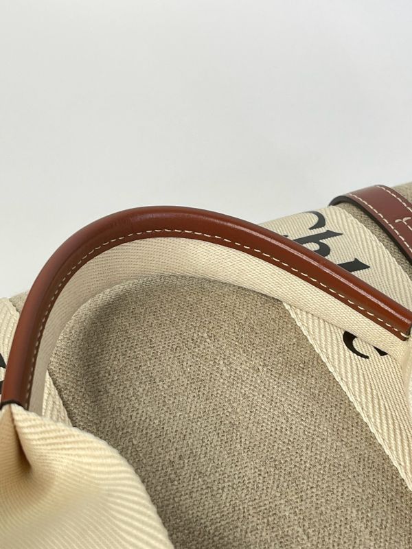 【未使用閒置品】CHLOE WOODY 中號  經典棕 