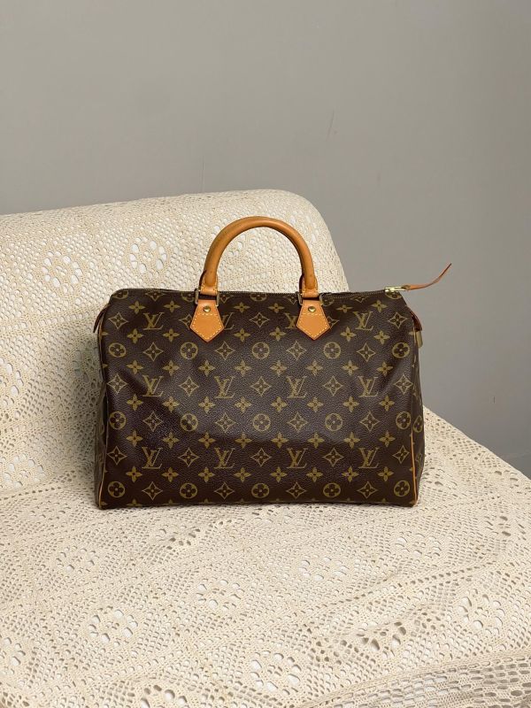 【9成新】LV Speedy 35 無背帶 