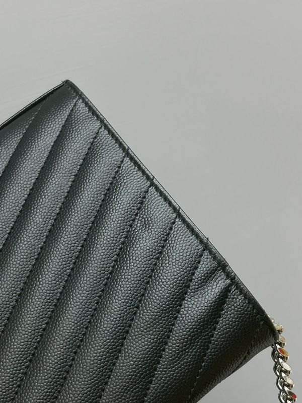【95成新】YSL WOC 魚子醬鍊包 22.5CM 