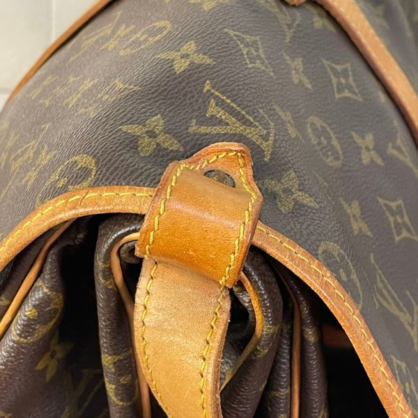 【7成新】【12期0利率】LV Saumur 35CM雙子星中號M42254 
