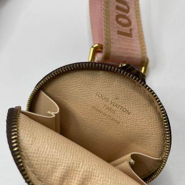 【12期0利率】LV 五合一麻將包 粉色【88成新】 