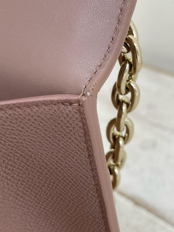 【9成新】DIOR 30 MONTAIGNE 中號 乾燥玫瑰粉 