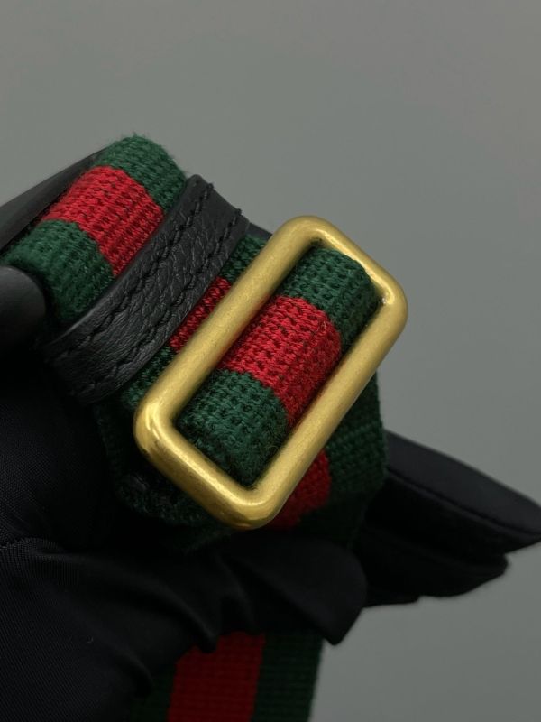 【95成新】GUCCI 皮革腰包  大號 