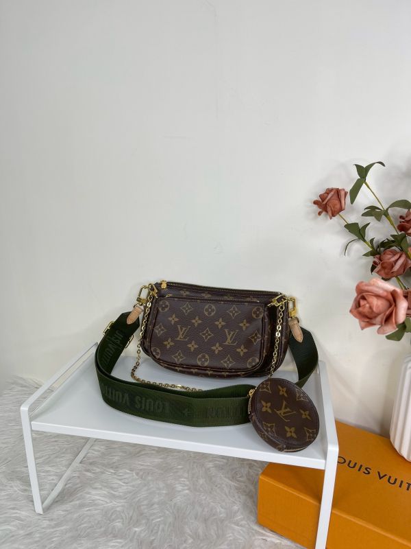 【分期0利率】LV Multi Pochette Accessoires【95成新】 