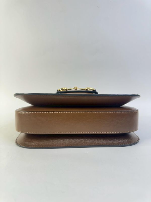 【95成新】GUCCI Horsebit 1955 中號肩揹袋 