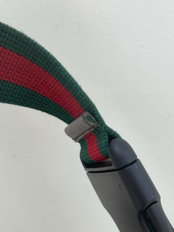 【未使用閒置品】GUCCI Supreme虎頭胸包 
