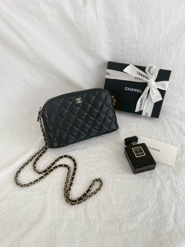【分期0利率】CHANEL 25P顆粒牛皮貝殼包【全新品】 