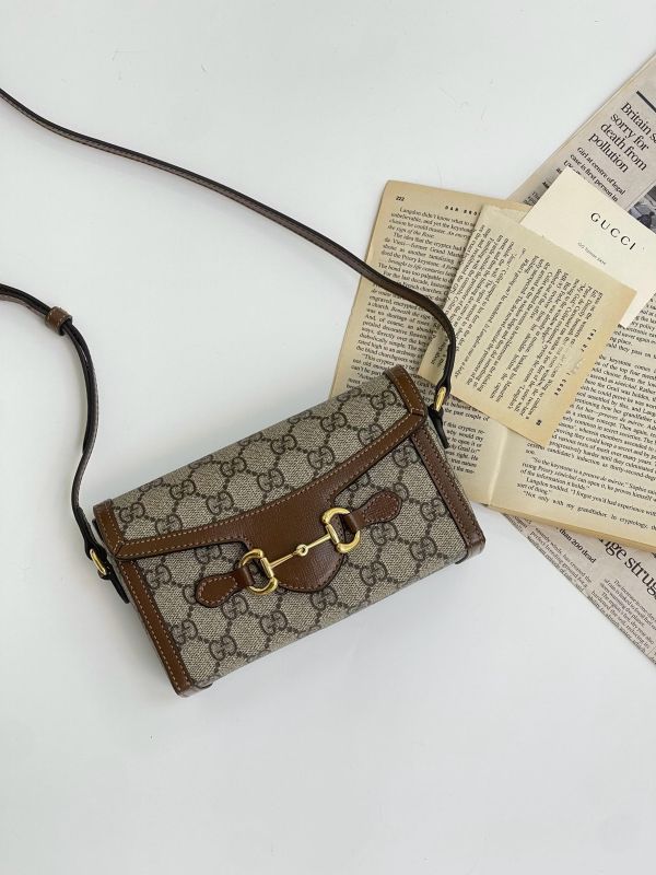 【95成新】Gucci 馬銜扣 1955 迷你包 