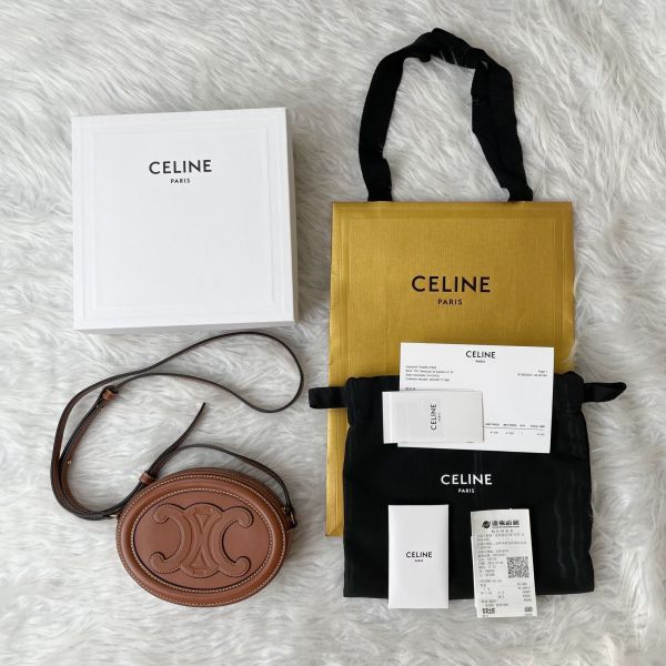 【12期0利率】CELINE 迷你月餅包【99成新】 