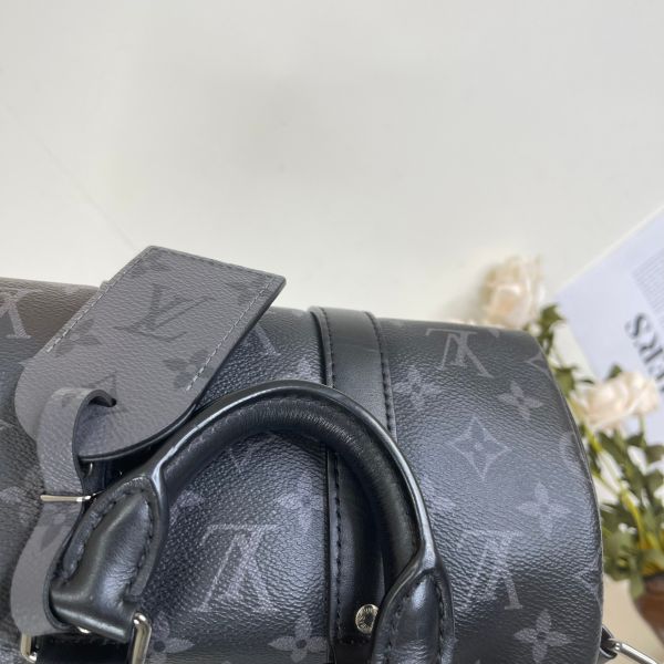 【12期0利率】LV Keepall Bandoulière 25【22年台灣購證】【95成新】 
