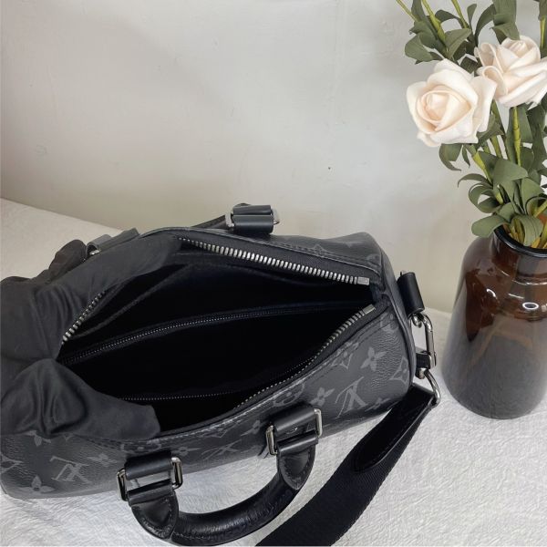 【12期0利率】LV Keepall Bandoulière 25【22年台灣購證】【95成新】 