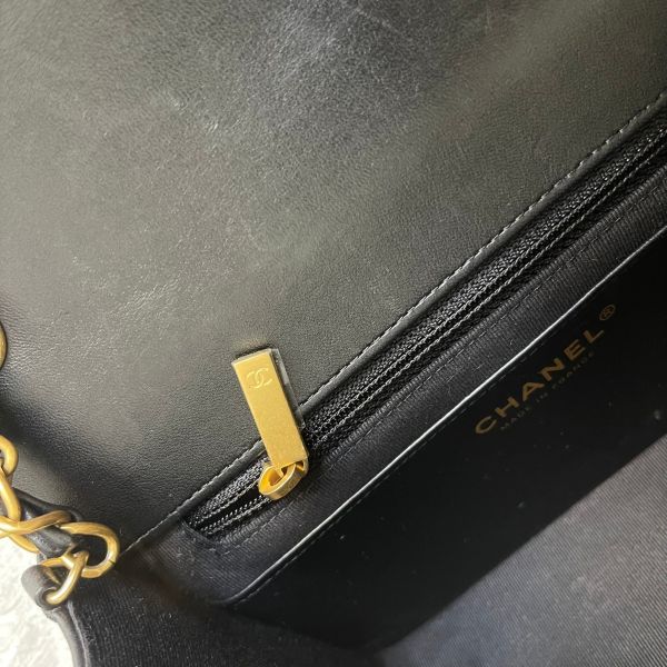 【12期0利率】CHANEL 23C黑金彩色金幣口蓋包 【22年12月台灣購證】【9成新】 