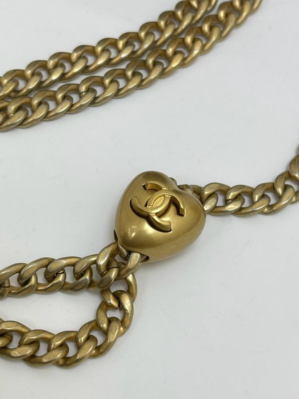 【95成新】CHANEL 愛心金球方胖 