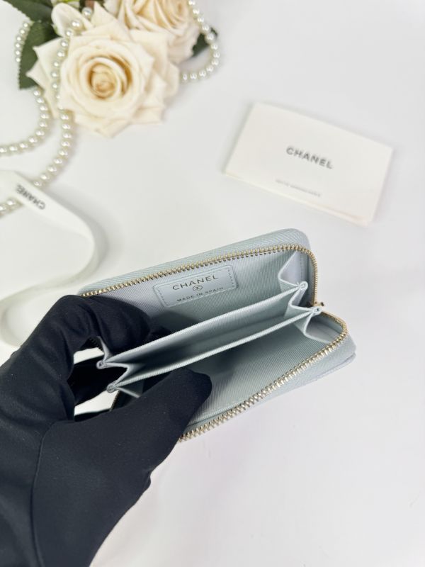 【分期0利率】CHANEL 拉鍊零錢卡包【未使用閒置品】 