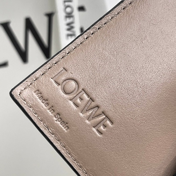 【12期0利率】LOEWE Anagram三折短夾【9成新】 