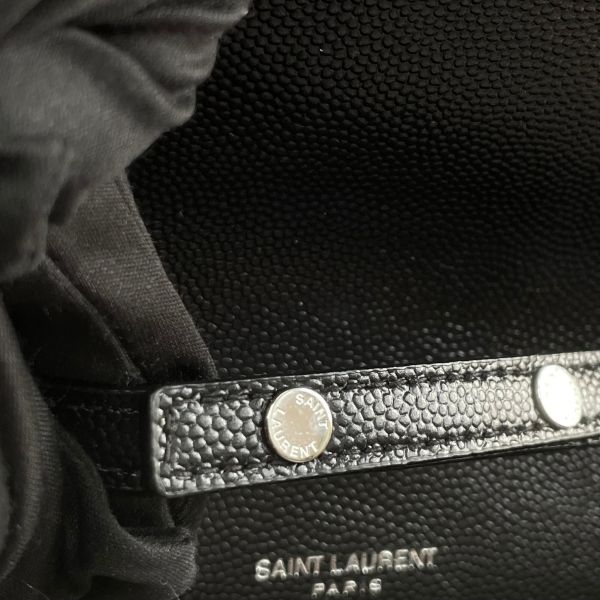 【12期0利率】YSL  魚子醬牛皮 22.5CM WOC斜背包【95成新】 
