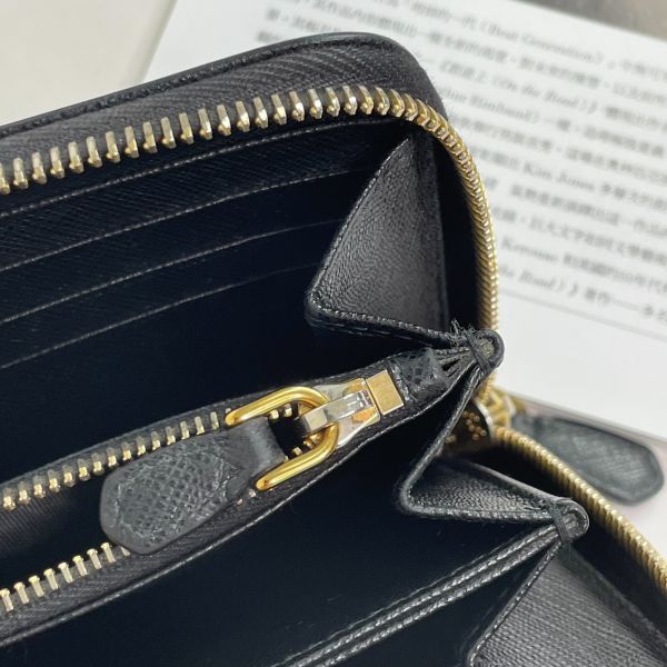 【12期0利率】PRADA18卡防刮長夾【8成新】 
