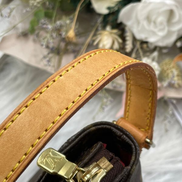 【12期0利率】LV老花豆腐包【85 成新】 