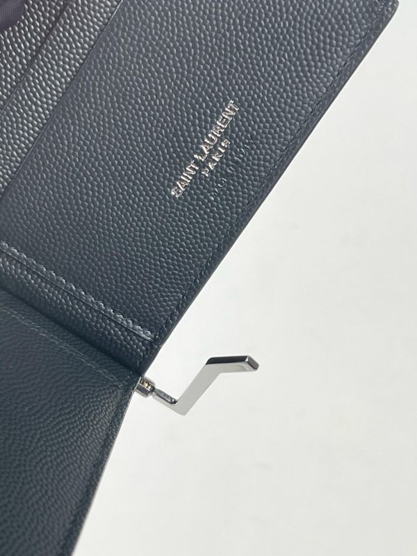 【99成新】YSL 對折短夾附鈔票夾 