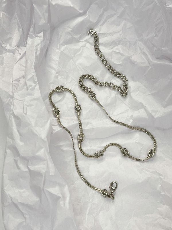 【全新品】CHANEL 7花蛇骨鍊項鍊 