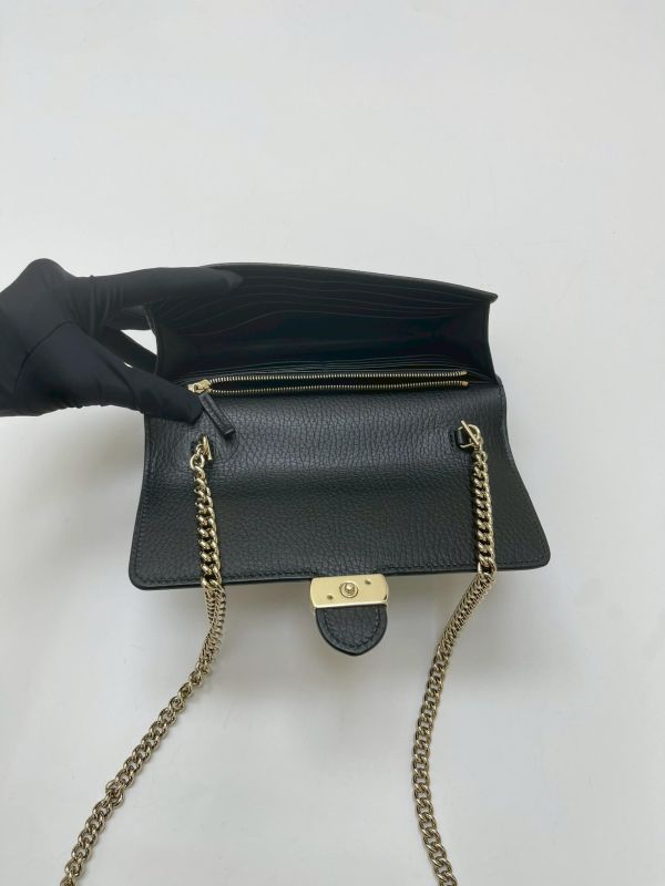 【95成新】Gucci 皮革翻蓋單肩包 