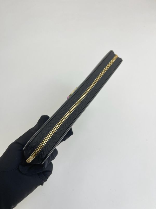 【全新品】CHANEL 26A 蘋果琺瑯拉鍊長夾 