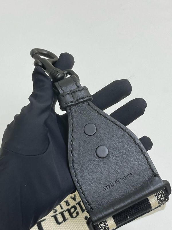 【9成新】DIOR 刺繡寬背帶 