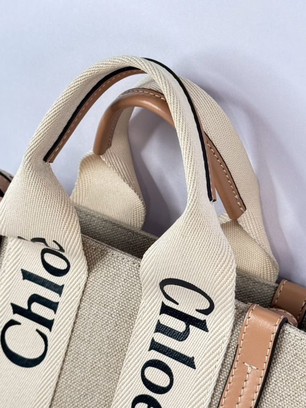 【分期0利率】CHLOE WOODY SMALL 奶茶色【9成新】 