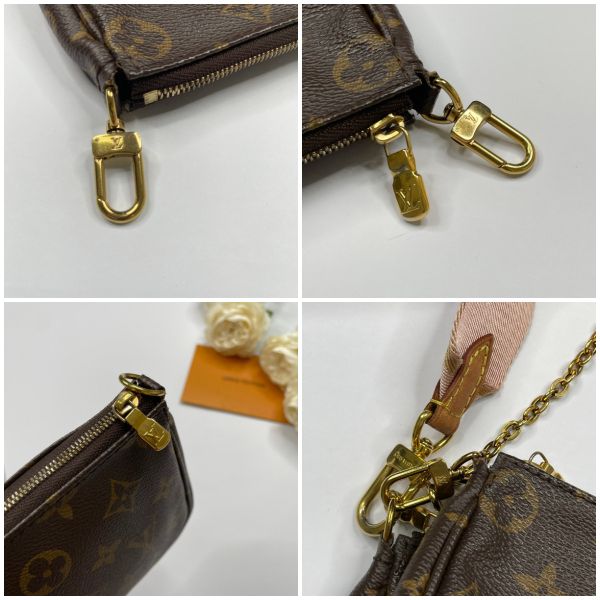 【12期0利率】LV 五合一麻將包 粉色【88成新】 