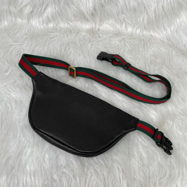 【98 成新】GUCCI小號印刷腰包 
