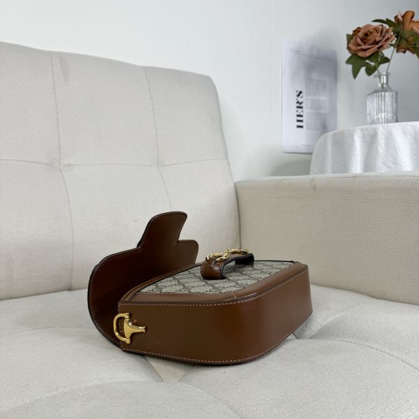 【12期0利率】GUCCI Horsebit 1955 MINI【99成新】 