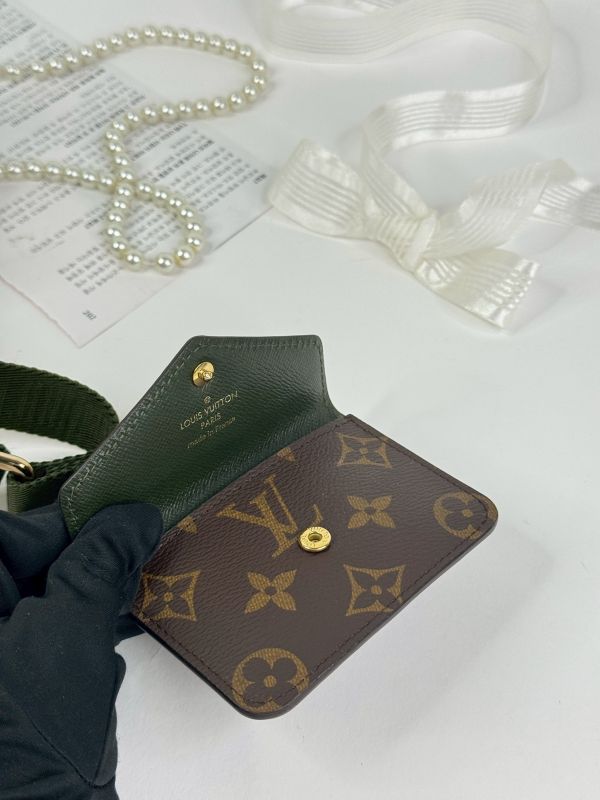 【分期0利率】LV Félicie Strap & Go 卡其綠【85成新】 