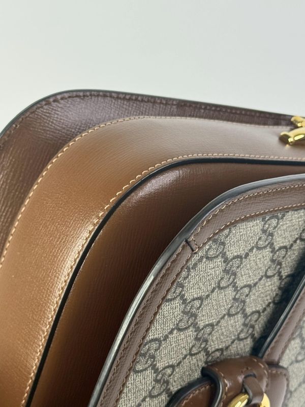 【95成新】GUCCI Horsebit 1955 中號肩揹袋 