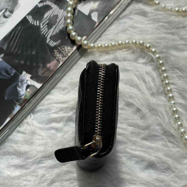 【12期0利率】CHANEL COCO經典牛皮拉鍊零錢包【85成新】 