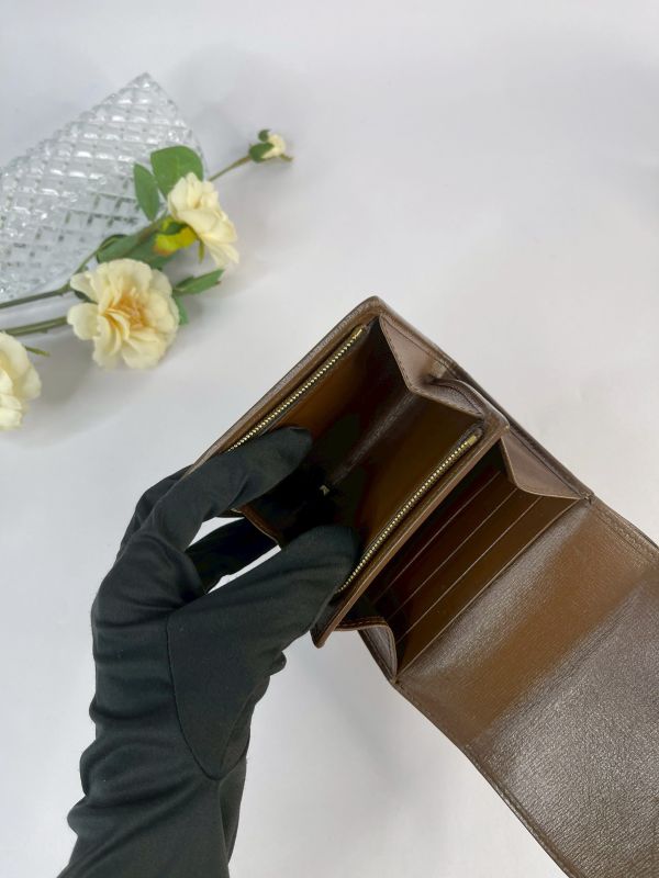 【95成新】GUCCI 1955 零錢袋對開短夾 