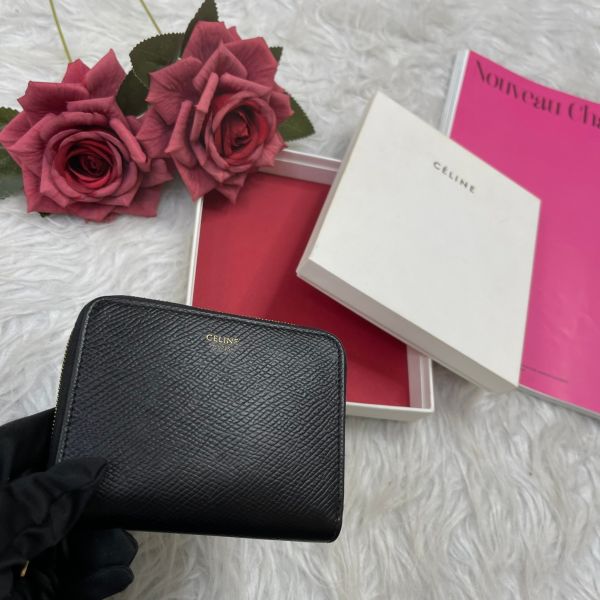 【12期0利率】CELINE 拉鍊零錢包【85成新】 