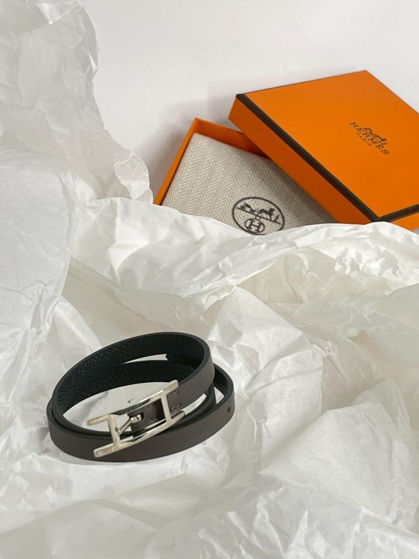 【分期0利率】HERMES  Behapi Double Tour手環【全新品】 