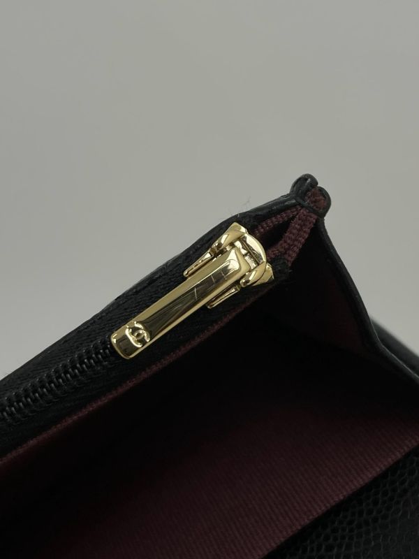 【95成新】Chanel 內拉鍊雙層翻蓋卡包 