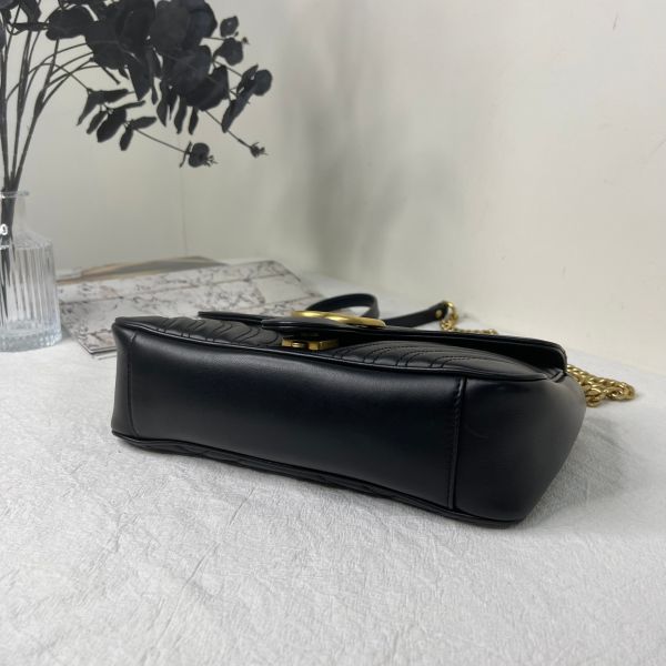【12期0利率】GUCCI Marmont 小號肩背包【20年3月台灣購證】【95成新】 